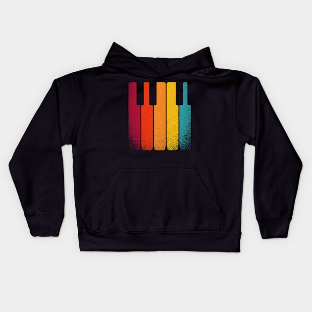 Key Music Kids Hoodie by Cooldruck